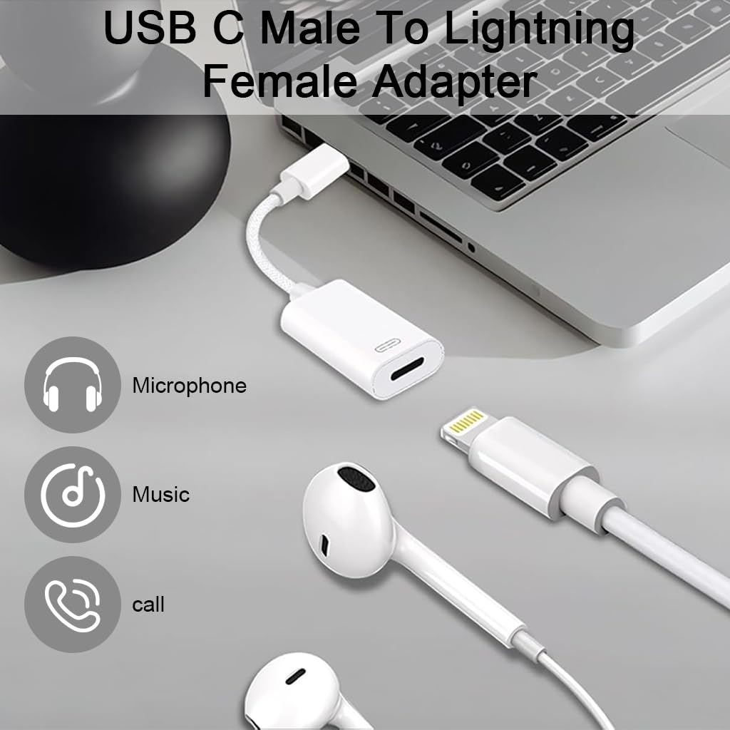 ZORBES® USB C to Headphone Audio Adapter