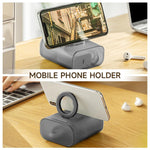 Verilux Cable Organizer for Travel and Daily Use with Flip Lid and Folding Ring Handle 7.8x4.9x9.3cm