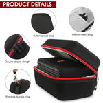 ZORBES® Travel Case for Marshall Emberton/Emberton II EVA Storage Case for Marshall Emberton Anti-Scratch Protection Bag Portable Travel Case Accessory Bag with Handstrap for Marshall Emberton