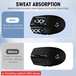 Verilux Mouse Grip Tape for Logitech G102 G304 Gaming Mouse with Pre Cut Adhesive Skin