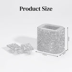 Verilux Charger Protector Set for iPhone 15 20W with Rhinestone Cover and Cable Sleeve