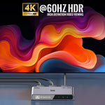 Verilux HDMI Splitter for TV and Gaming Consoles featuring 4K 60Hz Support | Plug and Play