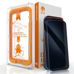ZORBES® 2 Packs for 16e/iPhone 14/iPhone 13/iPhone 13 Pro Private Screen Protector - [Auto-Dust Removal] 9H+