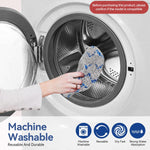 Verilux® 4Pcs Replacement Mop Cloth for ECOVACS DEEBOT T20 Pro/Max Microfiber Mop Pads Washable and Reuseable Absorbent Mop Pads Spare Mop Cloth for Hard Floor, Tile, Hardwood, and Laminate