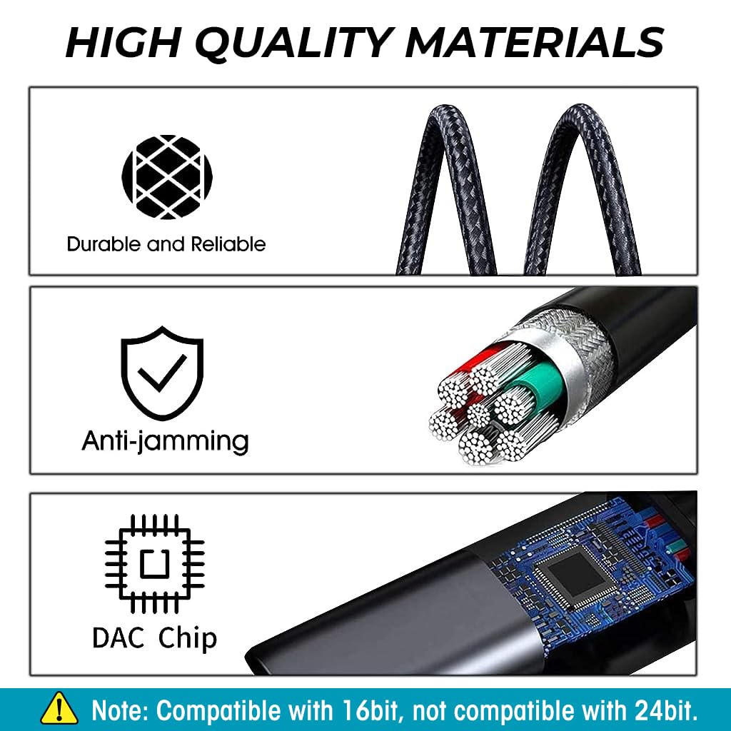 Zeitel® USB to mm Jack Audio Adapter, USB Sound Card USB to