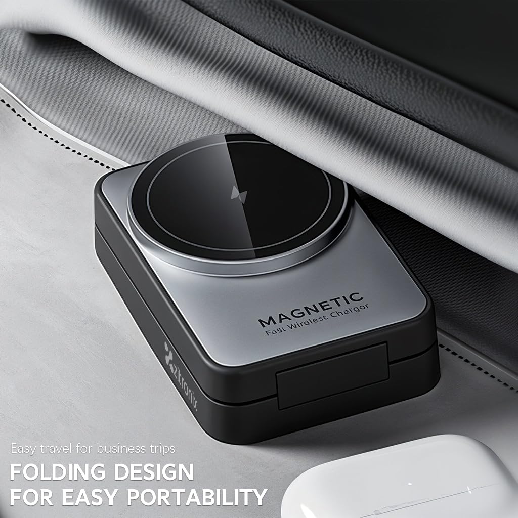 ZORBES® 3 in 1 Wireless Charger for iPhone, iWatch & Airpods 15W