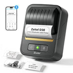 Zeitel® 40mm/s Faster Bluetooth Wireless Thermal Label Printer for Home Office