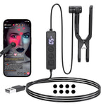 Verilux® USB Wired Auto Clicker Screen Tapping Device, Adjustable Speed, with Controller, USB Plug and Go, Universal Touchscreen Compatibility for Phone, Tablet