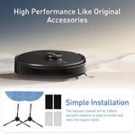 Verilux Replacement Accessories Kit for Ecovacs Deebot Y1 Series with 2 Side Brushes and 2 Filter Nets