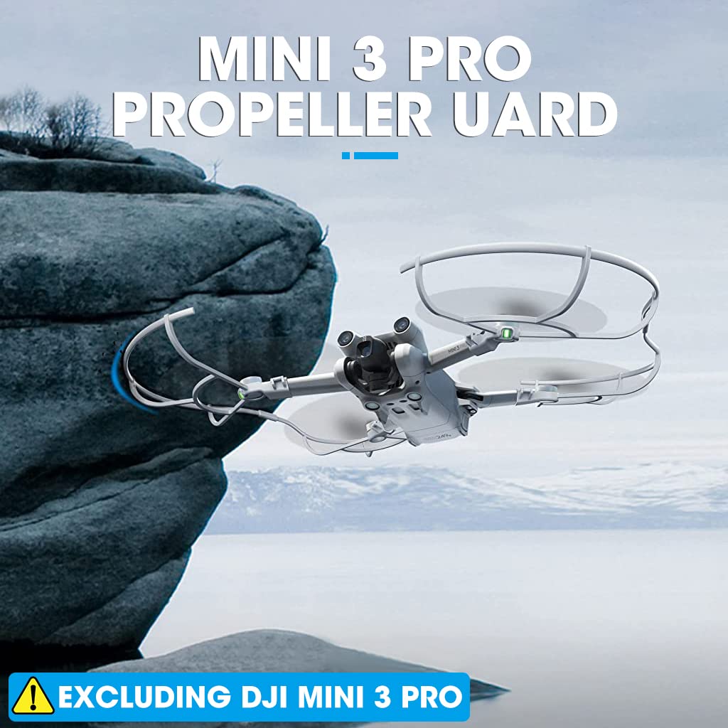 ZORBES® Mini 3 Pro Propeller Protector Outdoor Flying Propeller Guards Anti-collision Propeller Protector for DJI Mini 3 Pro Quick Release Propellers Protector, Not Included DJI Mini 3 Pro