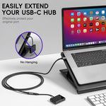 Verilux USB C Extension Cable 5M 16.4Ft with Smart Chip and Metal Connectors | Fast Charging for iPhone and MacBook