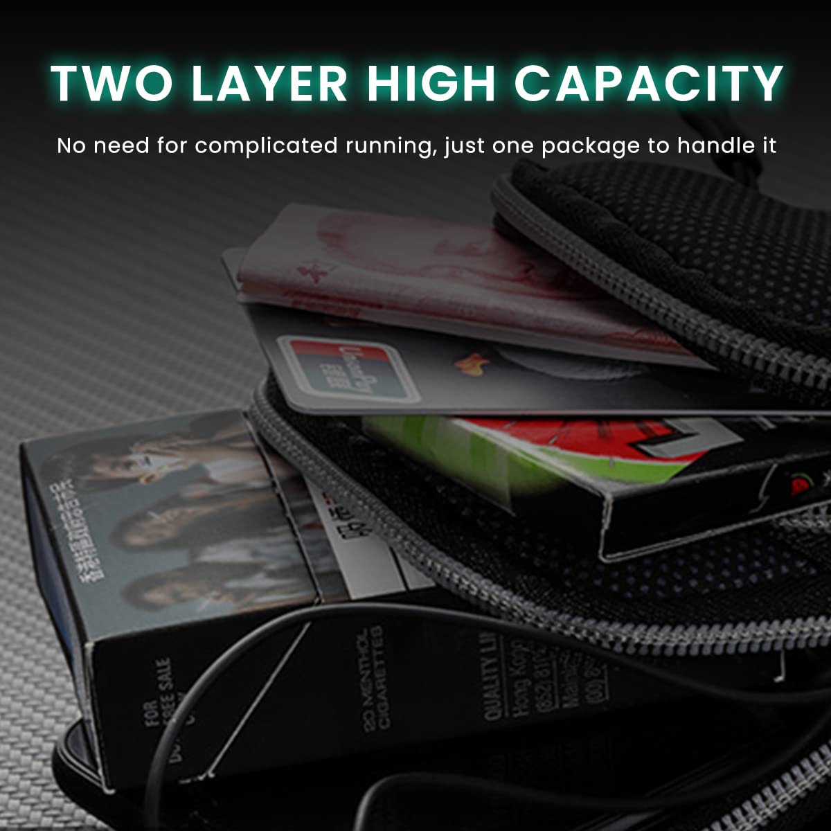 ZORBES® Armband for Mobile Phone Running with Luminous, Waterproof