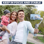 ZORBES® DJI Magnetic Ring Clamp Holder, Magnetic Cell Phone Clamp Mount for DJI OM, DJI Magsafe Ring Holder for Magsafe DJI OSMO 6/ OM 5/ OM 4/ OM 4 SE Adapter Mount