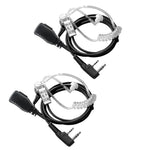 ZORBES® Walkie Talkies Earpiece with Mic Radio Earpiece for Walkie-Talkie 2 Pin Headset K5 Plus