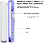 ZORBES® Protective Pencil Case for Apple Pencil 1st and 2nd Generation, S Pen Case Storage Carrying Case for Stylus Pen Magnetic Pen iPad Pen (Without Pen and Tip)