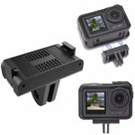 ZORBES® Magnetic Adapter Mount for DJI Action 5pro/4/3 Quick Release Adapter with Connection Adapter, for DJI Accessories, Attachable Tripod, Vlogging