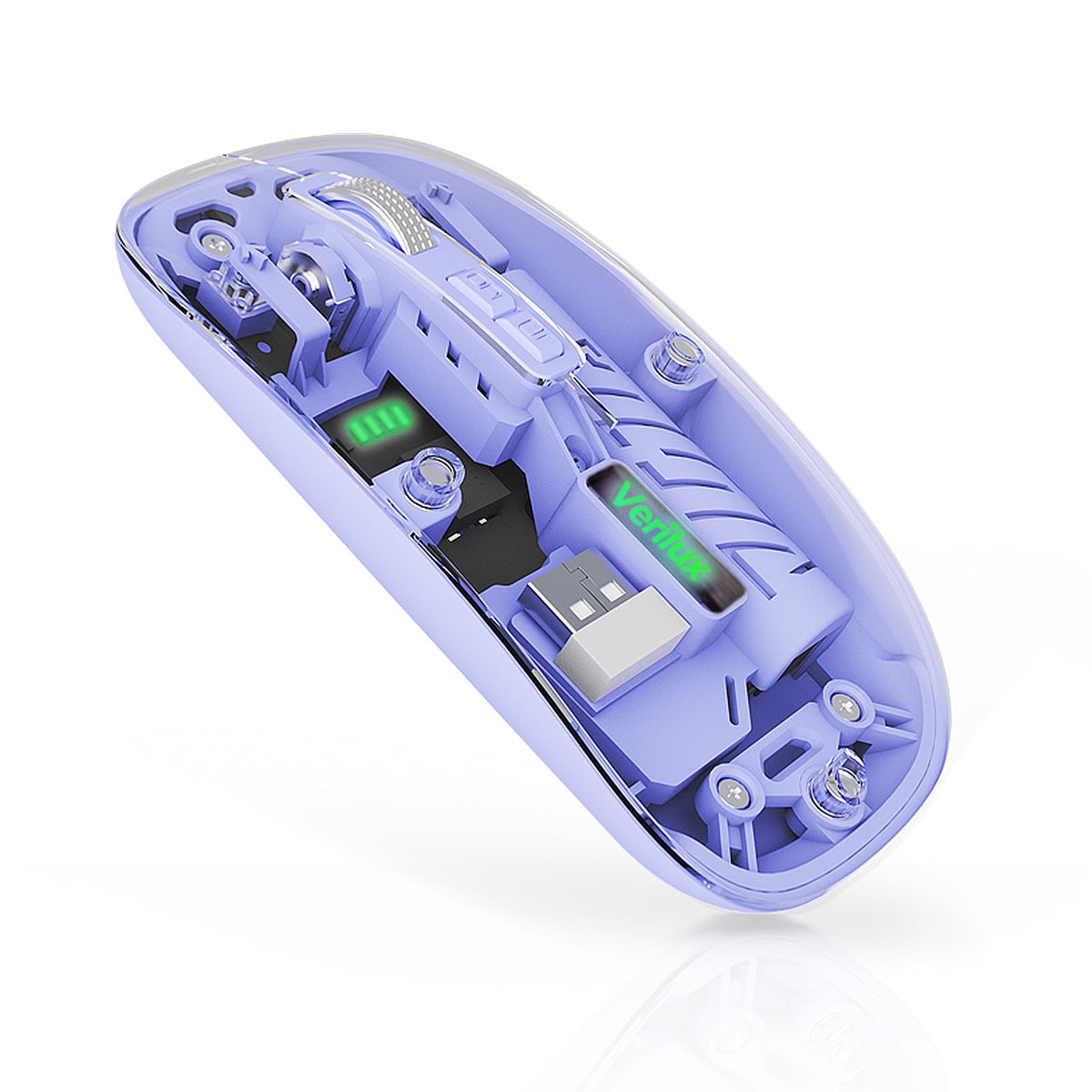 Verilux® Transparent Wireless Mouse