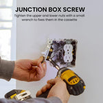 Serplex 86 Type Electrical Box Repair Kit with 10 Switch Sockets & Screws