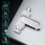 Verilux® 128GB USB 3.2+ Type C Hi-Speed SSD,