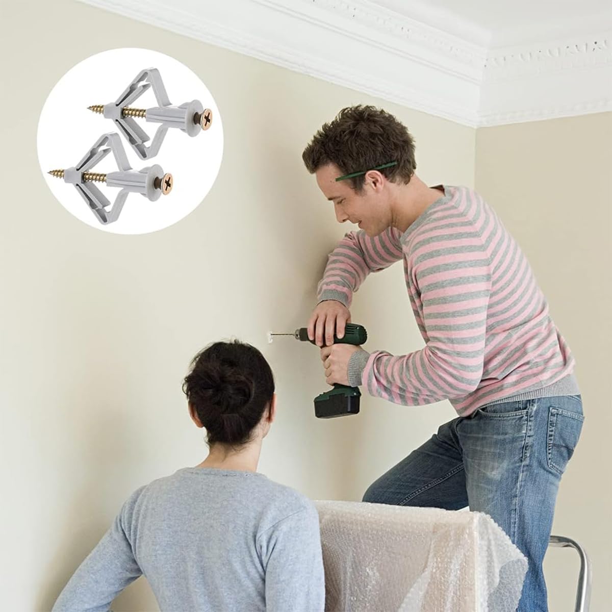 Serplex 50-Piece Drywall Anchor Kit