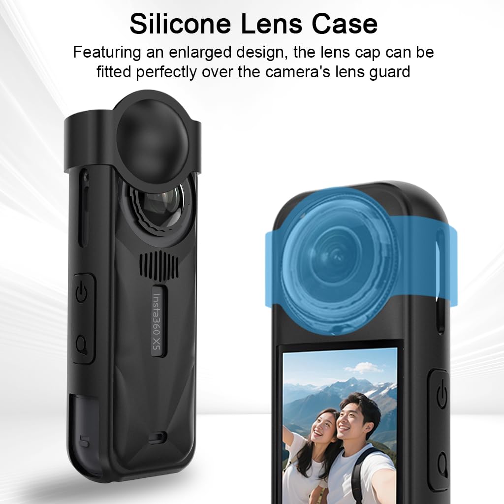 ZORBES® Silicone Protective Case for Insta360 X5