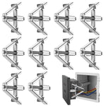 Serplex® Cotton 10Pcs 86/118 Type Switch Socket Cassette Repair, Electrical Box Screws Support Rod Switch Universal Outlet Repairer Wall Mount Switch Box Repair Tool, 48 mm, 4.5 cm