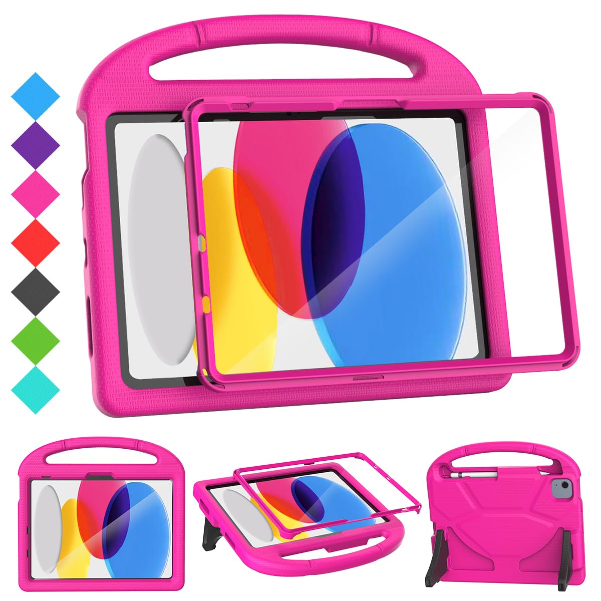 ZORBES® Kids Case for iPad A16 11 inch 2025 (11th Gen) & iPad 10th Generation (10.9" 2022)