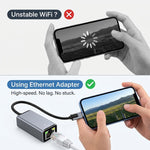 Verilux Lightning Ethernet Adapter for iOS