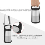 Verilux Silicone Case for Bose SoundLink Revolve Series II with Anti Slip Bottom and Handle