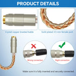 Verilux USB Type C to 3.5mm Audio Jack Adapter with HiFi DAC