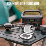 ZORBES® Hard Carrying Case Compatible with Crucial X9 Pro / X10 Pro 1TB/2TB/4TB Portable SSD, USB 3.2 External Solid State Drive & USB Cable Organizer(Case Only)