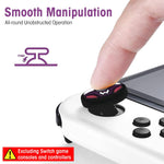 ZORBES® 4pcs Silicone Joycon Thumb Grip Caps Creative Ball Design Joy-Con Thumb Grip Cap Silicone Joy-Con Thumb Grip Cap, Suitable Controllers of Switch/OLED/Switch Lite
