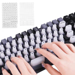 ZORBES Raised Key Stickers for Long Nails