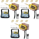 Serplex® 100W Plastic Welder Portable Welding Kit with 600PCS 4 Types Staples Tool Bag Repair Gun for Car Bumper Crack Kayak