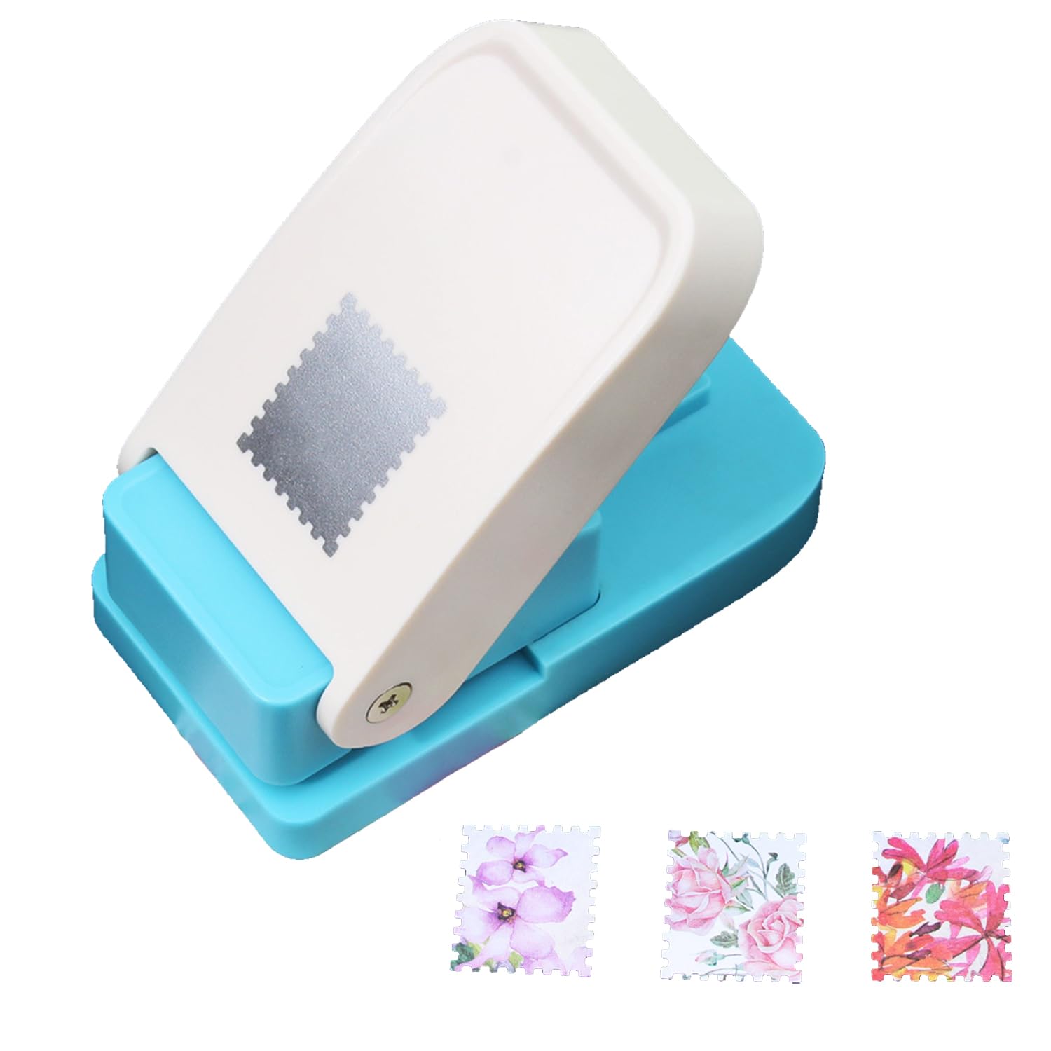 Serplex® Postage Stamp Hole Punch, 1X0.8inch Rectangular Postage Stamp ...