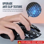 Verilux Mouse Grip Tape for Logitech G Pro (Light Black)