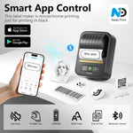 Zeitel® 40mm/s Faster Bluetooth Wireless Thermal Label Printer for Home Office