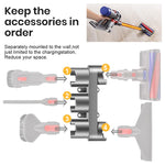 Verilux Accessory Holder for Dyson V6 V7 V8 V10 V11 featuring ABS Wall Mount | 2PCS Nail‑Free Organizer