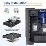 ZORBES SATA III Bracket | 6Gbps for 2.5-Inch HDD & SSD