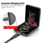 ZORBES Phone Cover Compatible for Samsung Galaxy Z Flip 3 5G (Only Phone Case)