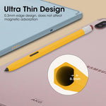 ZORBES® Silicone Pencil Cover Stylus Sleeve for Samsung Galaxy S6 Lite Anti-Scratch Protective Sleeve Cover Fashion Retro Pencil Design Stylus Sleeve for S6 Lite Pen