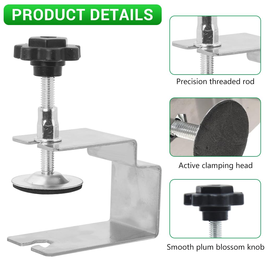 Serplex® 2Pcs Cabinet Drawer Installation Clamps, Universal Woodworking Clamps, Drawer Jig