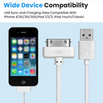 Verilux 1M USB Cable for 30-Pin Devices