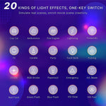 ZORBES® RGB Video Light LED Camera Light Panel with TIK Tok Remote Control 360° Full Color LED Camera Light, 2500K-9000K, 2000mAh USB LED Video Light for Photography, Livestream, YouTube, TIK Tok