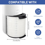 Verilux® Ture HEPA Filter Replacement Ture HEPA Filter for Philips 1000i Series Air Purifier Universal Cylindrical HEPA Filter Compatible with AC1715/70, AC1715/41, AC1715/30, Part FY1700/30