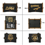 ZORBES® Caja de música de Harry Potter, caja de música clásica de madera con manivela, regalos de cumpleaños para niñas y niños, regalos de Diwali para niños, amigos y familiares