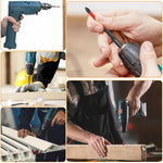 Serplex 12PCS S2 Alloy Steel TS2 Screwdriver Bits for Impact Driver