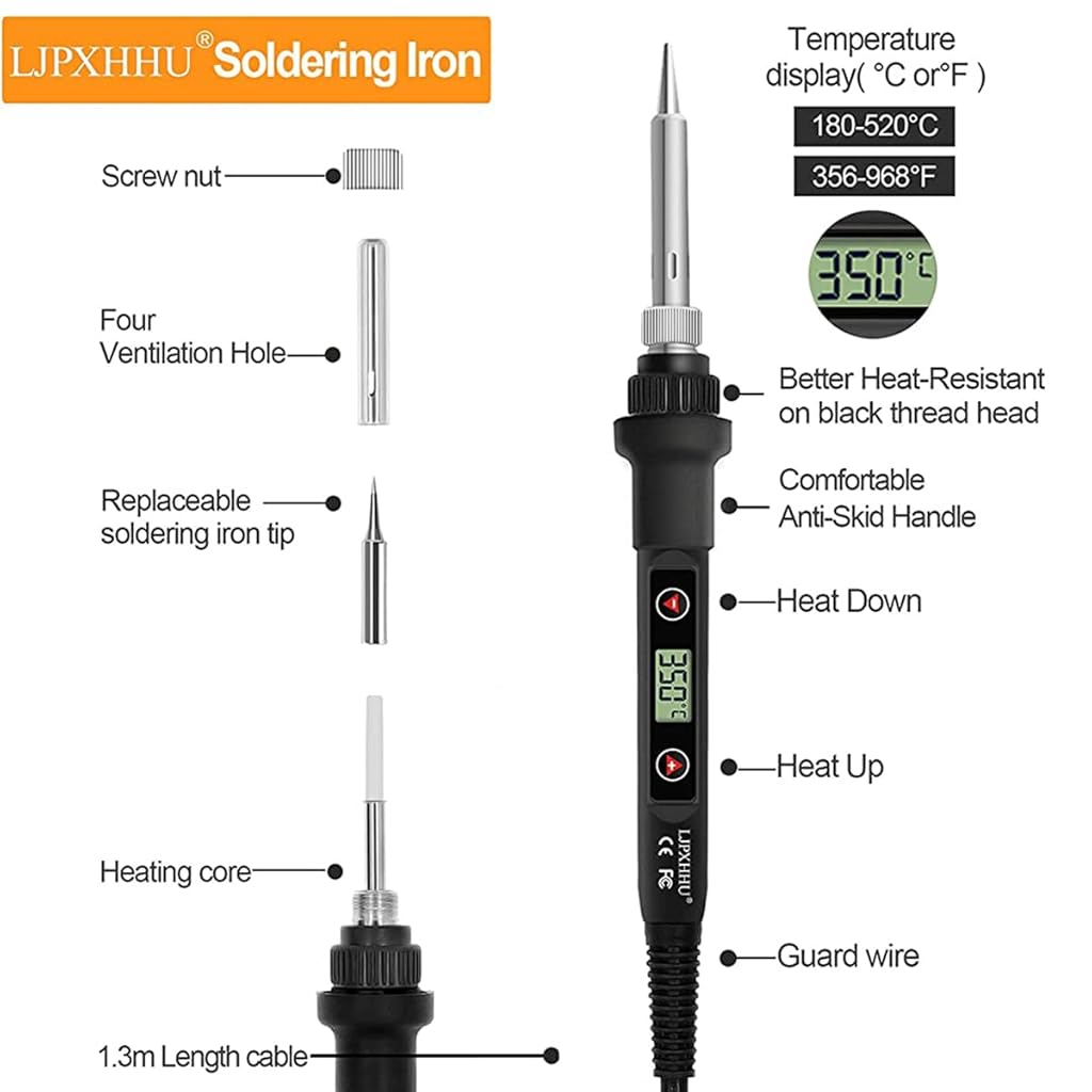ZORBES® Electric Soldering Iron Kit