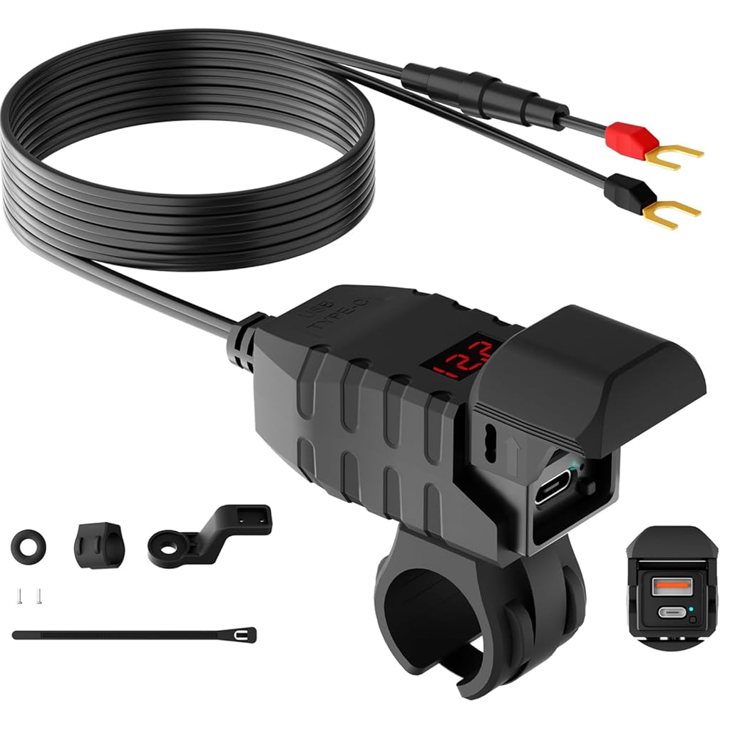 ZORBES® Motorcycle USB Charger