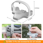 ZORBES® Dji Mini 4 Pro Propeller Holder, Ultimate Protection For Your Drone With Tpu Propeller Protector, Snap Buckle Belt, And Fixer, Integrate Design, Easy To Carry, Essential Dji Mini Accessories